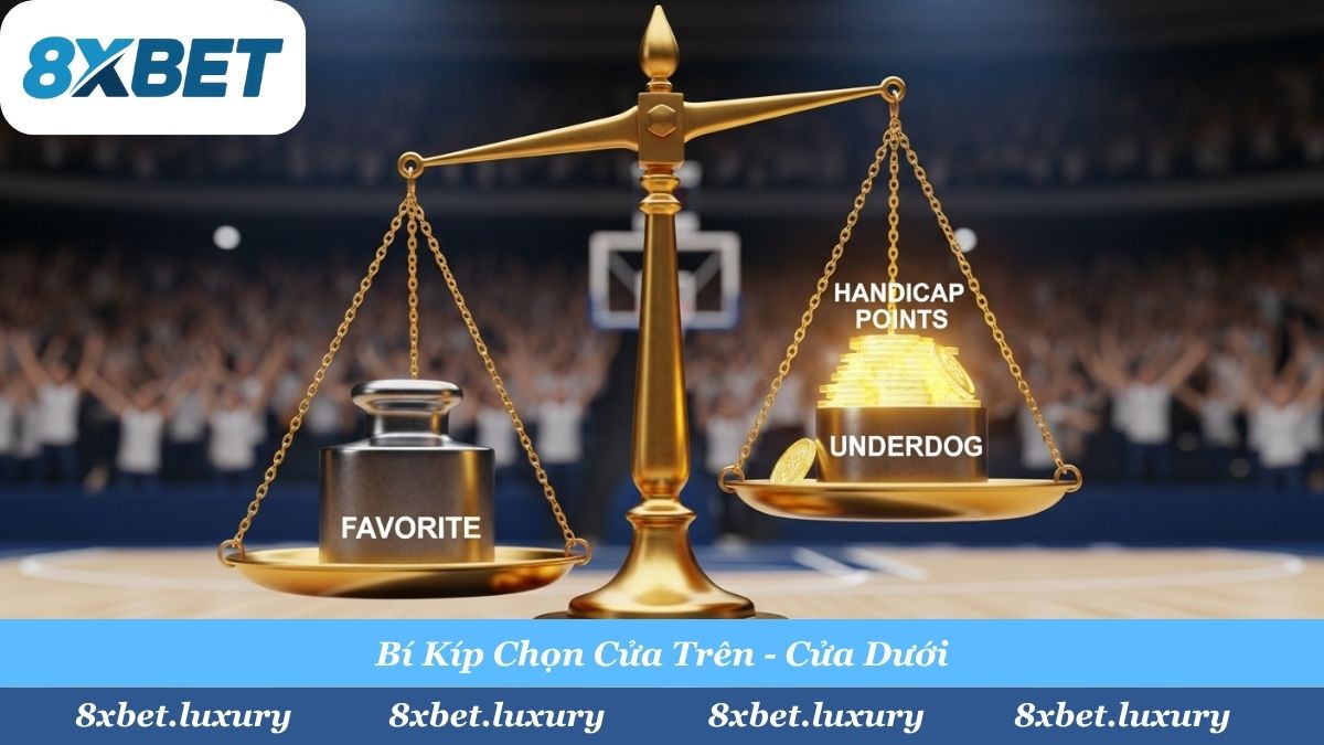 Hiểu luật chơi Cửa Trên (Favorite) và Cửa Dưới (Underdog) để không bị "ngợp" trước nhà cái.